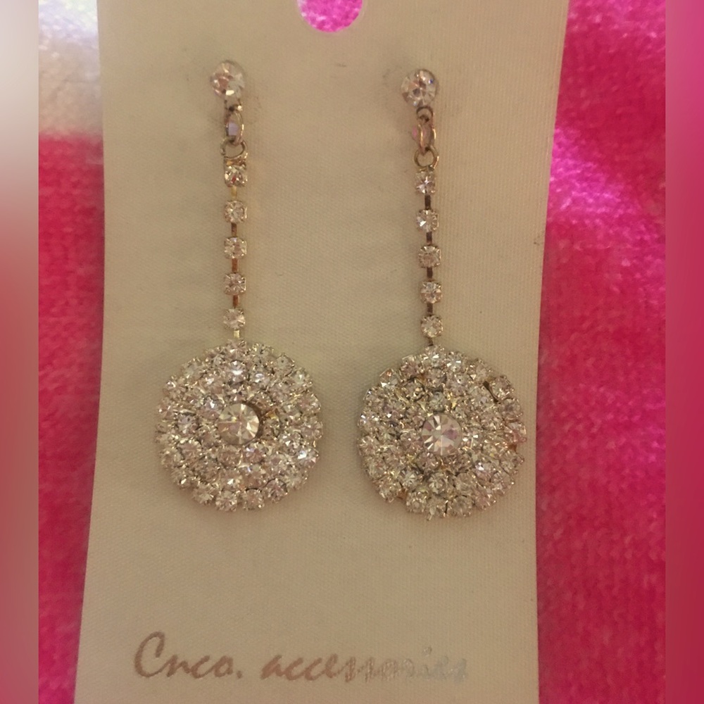 Beautiful type drop crystal earrings 😍🔥🔥